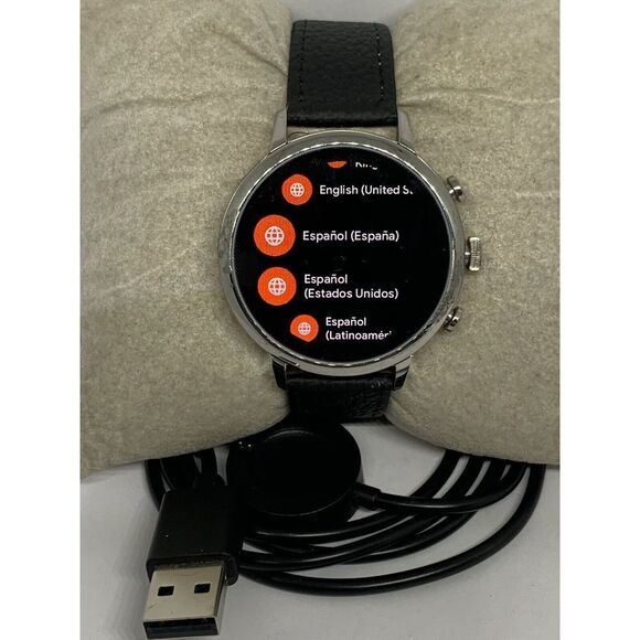 Fossil Gen 4 Authentic Digital Dial Smart Watch Custom Band FTW6017 ZA441 - Picture 1 of 12